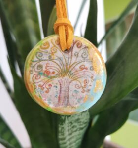 Meine Magie - Symbolschmuck Anhänger Lebensbaum & Kartenmotive