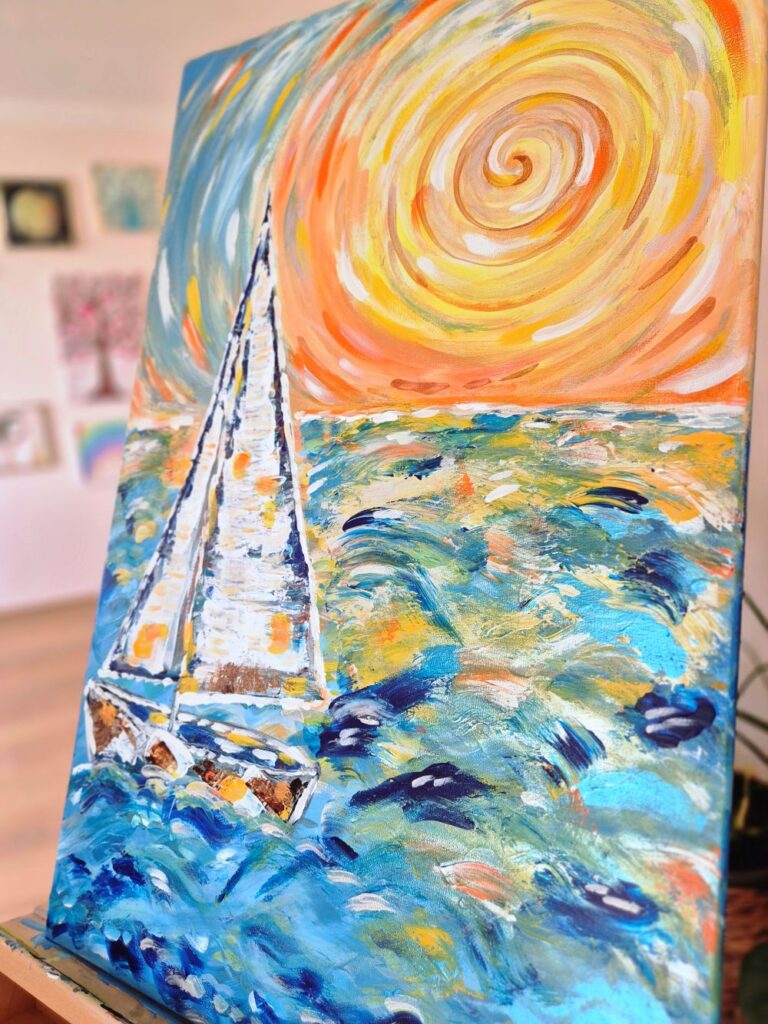 Boot am Meer – Meine Magie